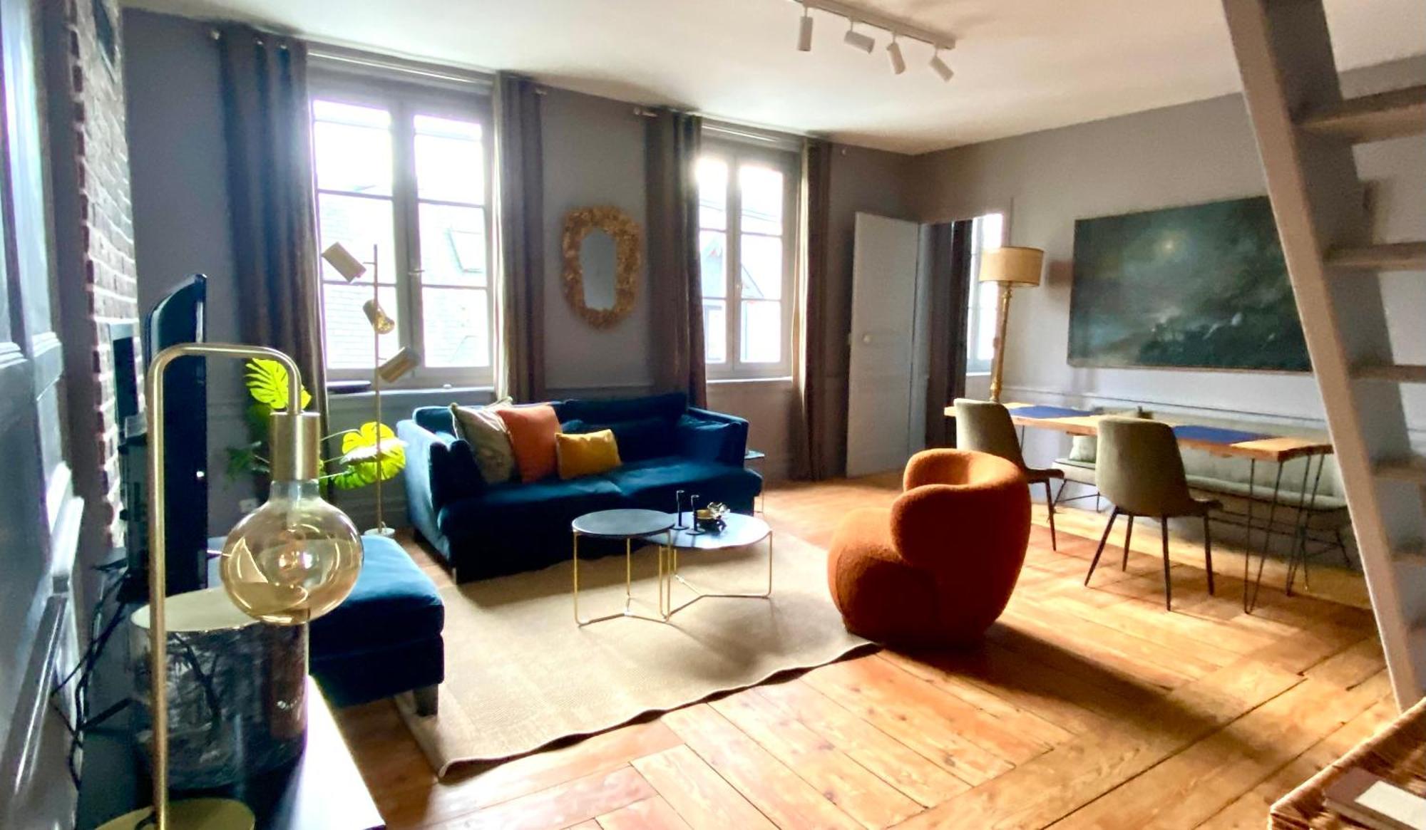 Apartamento Duplex Le Glencoe Honfleur Exterior foto